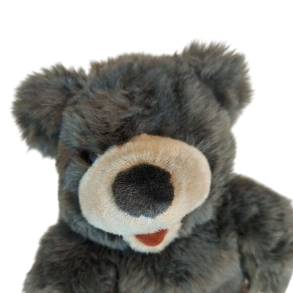 Gund 1991 Baxter Dark Chocolate Brown 15-Inch Bear Vintage Plush - Picture 2 of 8